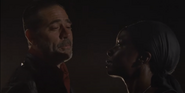 Negan and Michonne S10E13