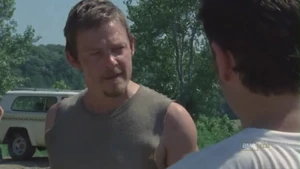 Дэрил в ярости от того, как поступили с его братом