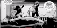 Carl, Rick, Negan