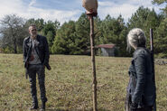 10x14 negan & carol