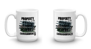 Property Of White Mug Capacity: 15 oz