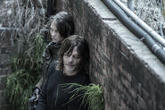 11x17 Maggie and Daryl