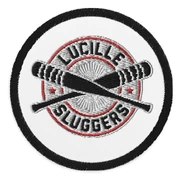 White Lucille's Sluggers Patch $12