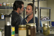 704 Rick and Negan in pantry