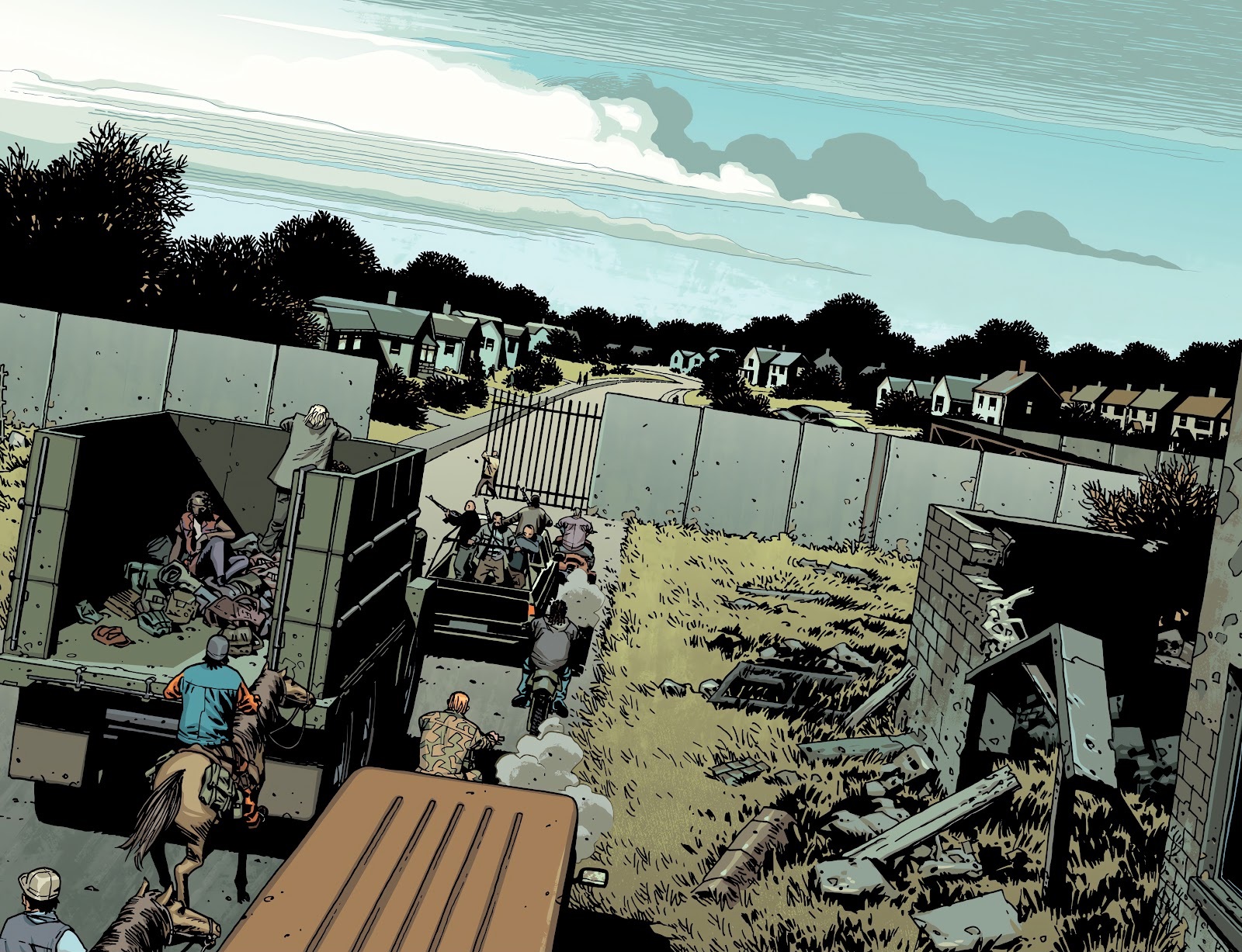 Alexandria Safe-Zone (Comic Series) | Walking Dead Wiki | Fandom