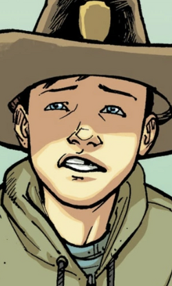 The Walking Dead Comic Carl Grimes