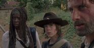 Michonne,Carl,Rick (Claimed)