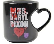 Mrs. Daryl Dixon Heart Mug 3