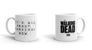 Rick Season 5 Survival Quote White Mug Capacity: 11 oz