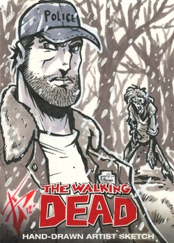 The Walking Dead Comic Book Trading Cards (Set 1) | Walking Dead Wiki | Fandom The Walking Dead Comic Book Trading Cards (Set 1) | Walking Dead Wiki | Fandom