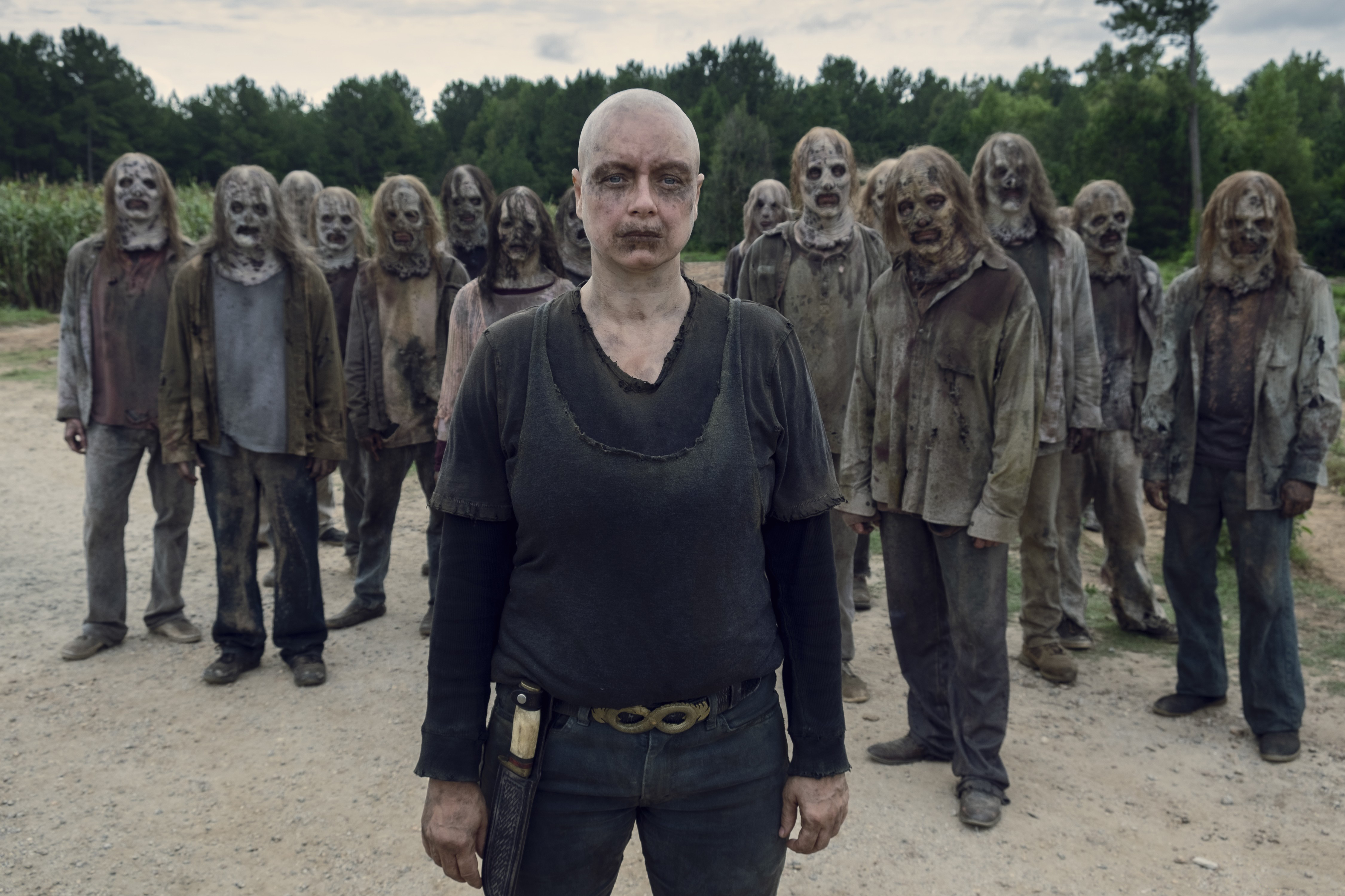 the walking dead season 9 whisperers