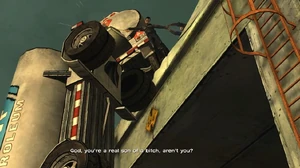 "God, you're a real son of a bitch, aren't you?"