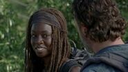 Michonne Say Yes Smiling 7x12