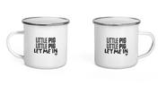 Negan Little Pig Enamel Mug Capacity: 12 oz