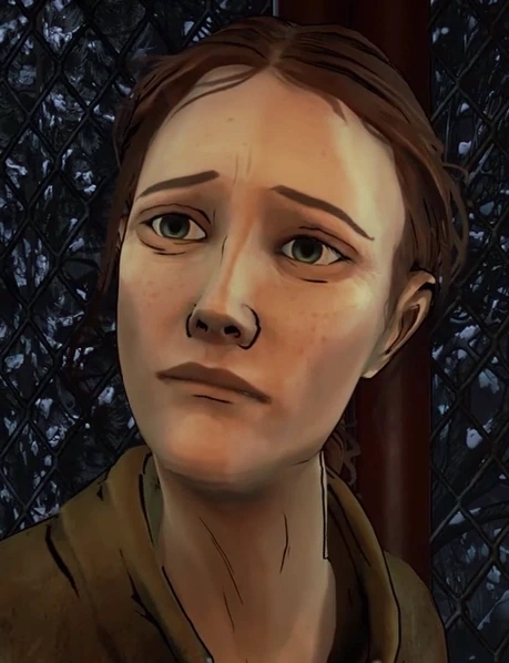 walking dead redhead girl