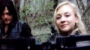 Beth with Daryl's Crossbow