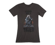 The Walking Dead "EZEKIEL HAS A TIGER" WOMENS T-SHIRT