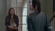 Enid and Maggie in pantry 6x15