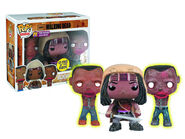Glow in the Dark Michonne and her Pets