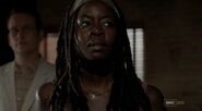 Michonne is here