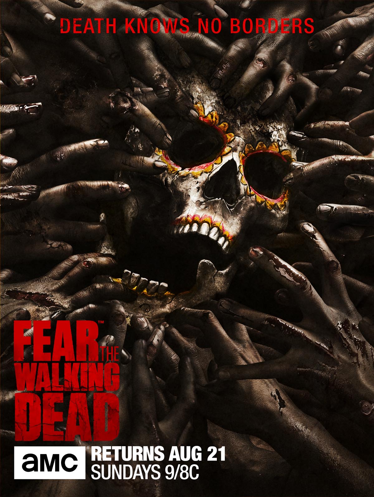 My first FEAR TWD poster with its final season and there is more