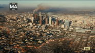 Los Angeles burning