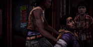 Michonne hurts Jonas