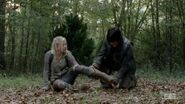 Beth being checked on by Daryl so cute