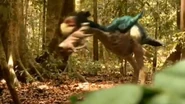Gastornis attacking a Propalaeotherium