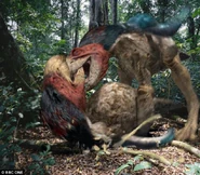 Gastornis dueling