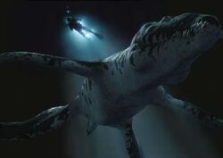 Liopleurodon Taucher BBC