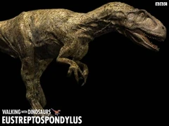 The Eustreptospondylus we can see in the episode.