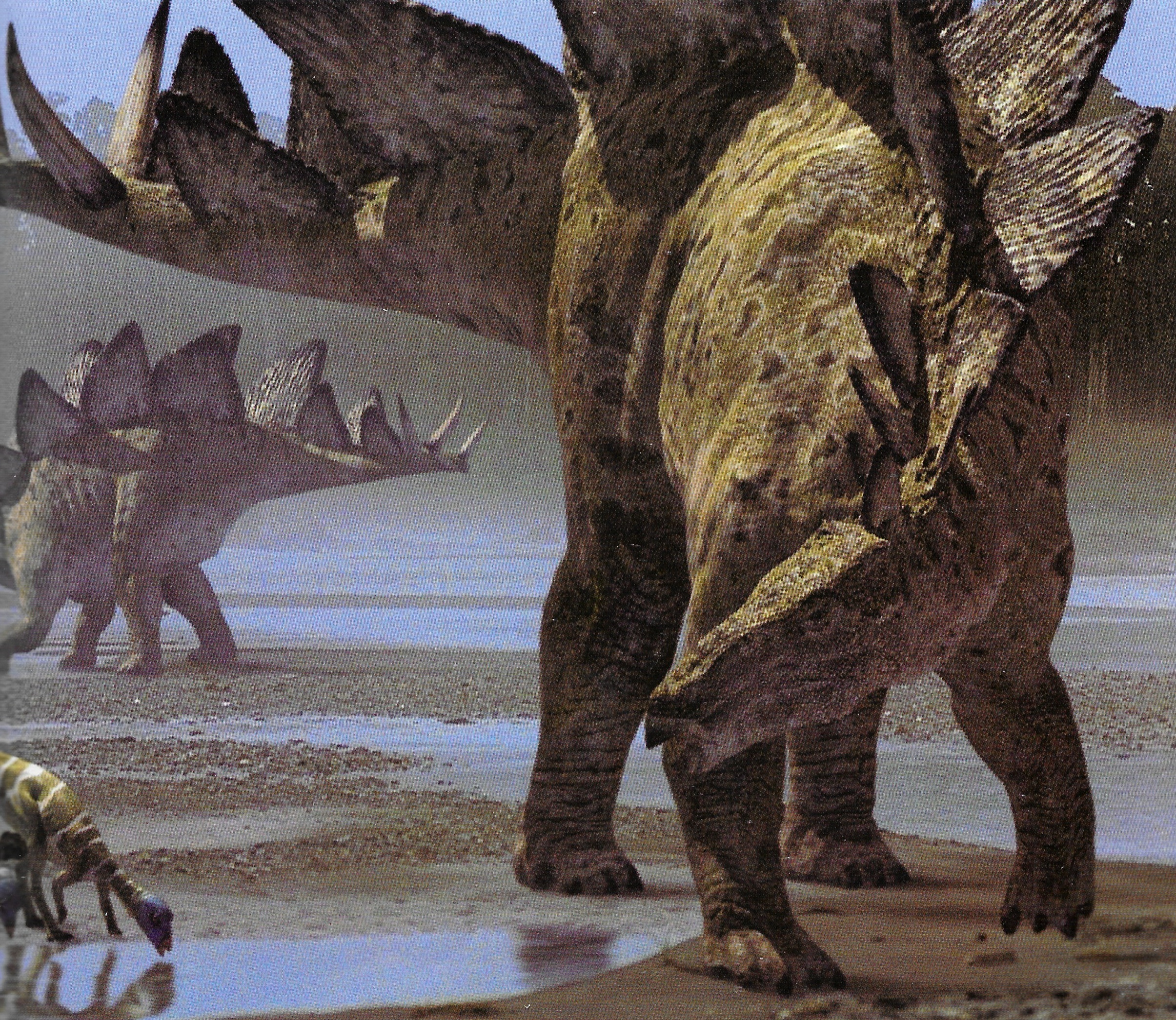 stegosaurus walking with dinosaurs