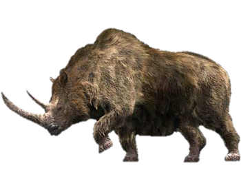 WWB Wooly Rhino render