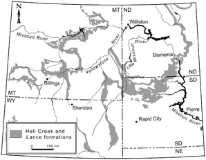 Hell Creek and Lance formations