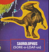 Saurolophus (Official Sticker Album)