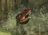 Allosaurus in the Water