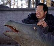 Dong Zhiming and Stegosaur
