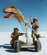 Big Al's head animatronic