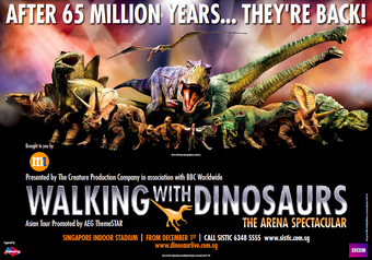 Walking with Dinosaurs The Arena Spectacular Walking with