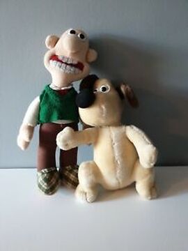 Wallace and gromit rabbit plush hot sale