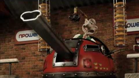 Wallce and Gromit WAG's pie ad