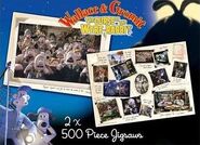 Two 500 pc puzzles. Tie-in with The Curse of the Were-Rabbit