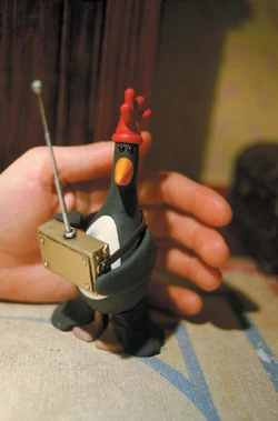 Wallace & Gromit Feathered Fraw フィギュア Feathers Mcgraw 3D Printed Figure | Wallace and Gromit - Etsy