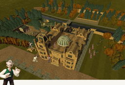 Tottington hall (find the rabbits!) map image
