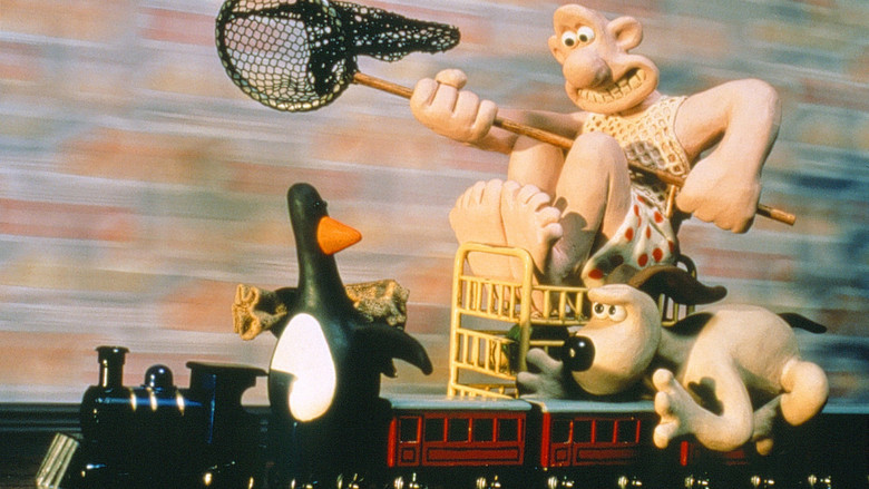 Wallace  Gromit Ep 2 Wrong Trousers Train Chase English  YouTube