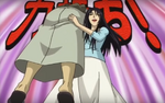 Sunako's mother carrying Sunako's father (Episode 21)