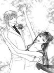 Kyohei and Sunako dancing