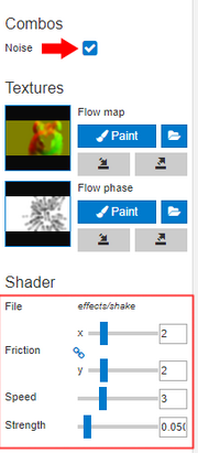 Tutorial fur shake settings