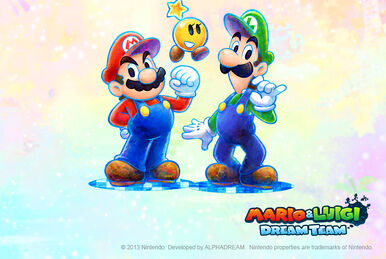 Mario  Luigi Dream Team Bros Wallpaper  Wallpapers Wiki  Fandom